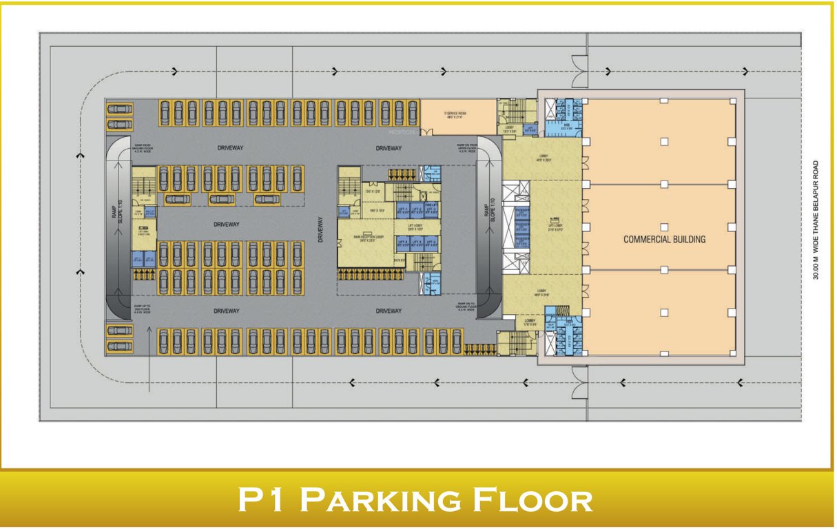  plan m business park Plan M Business Park Parking Cluster Plan