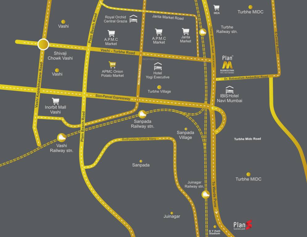  plan m business park Location Plan