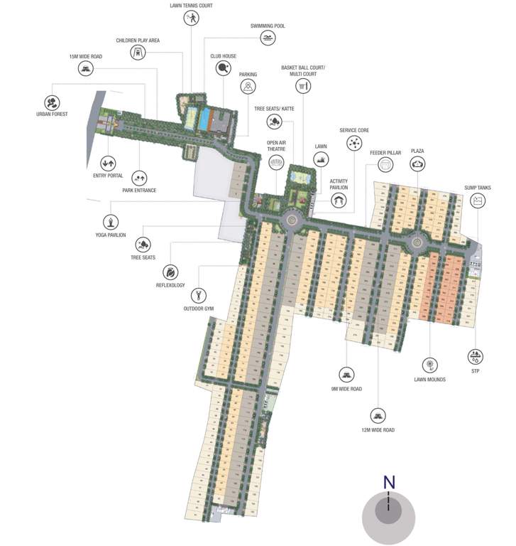  the county address phase 2 Layout Plan