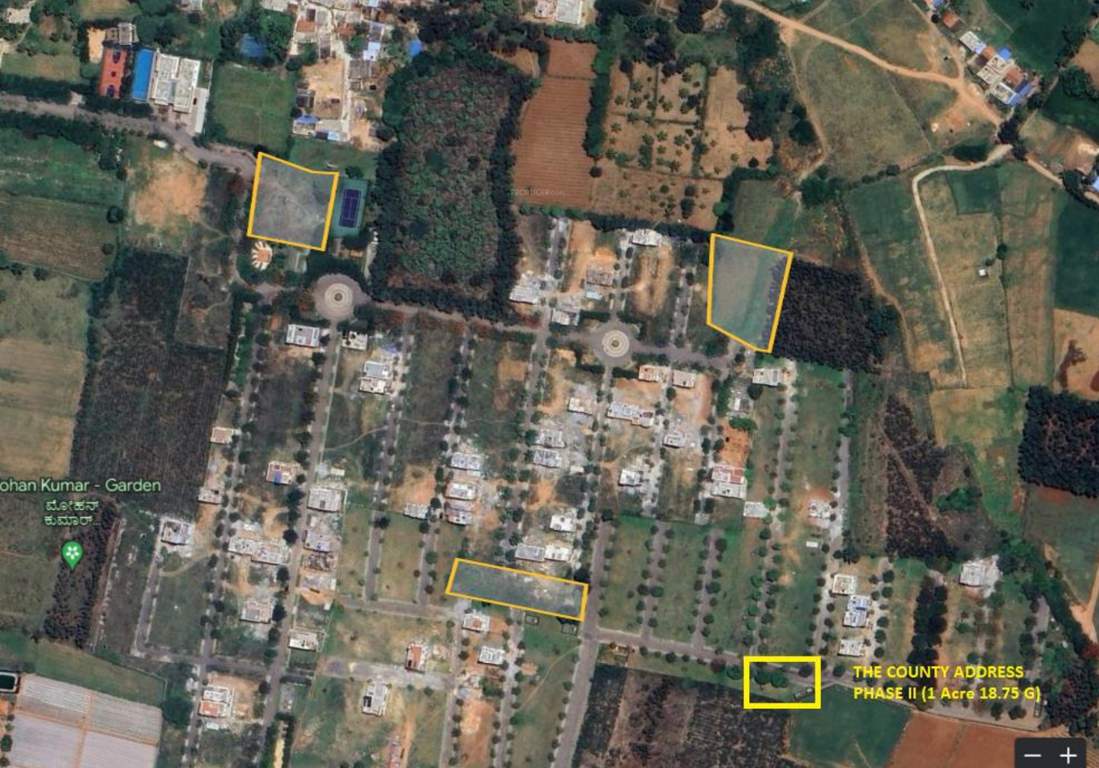  the county address phase 2 Location Plan