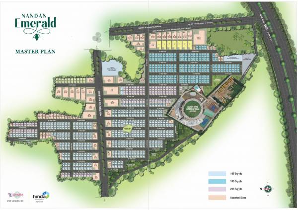  nandan-emerald Layout Plan