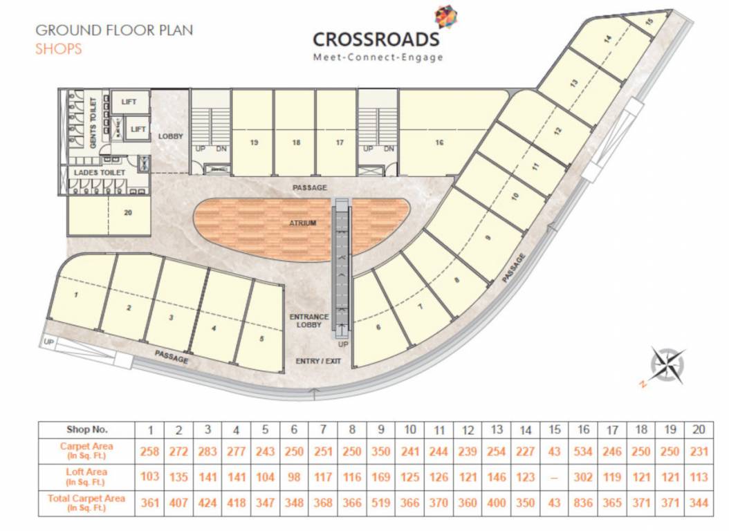  crossroads Crossroads Cluster Plan for ground Floor