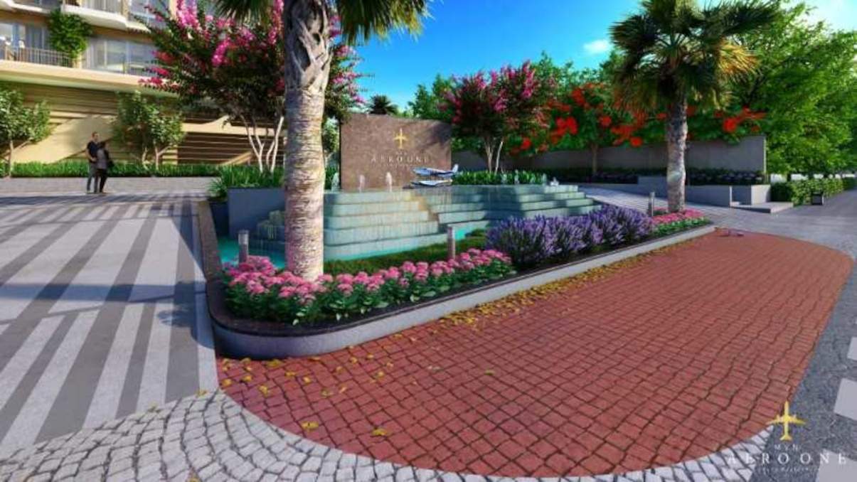  aero one tower 4 Landscape Garden and Tree Planting