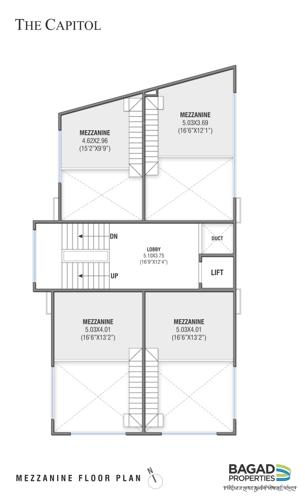  the-capitol The Capitol Cluster Plan for Mezzanine Floor