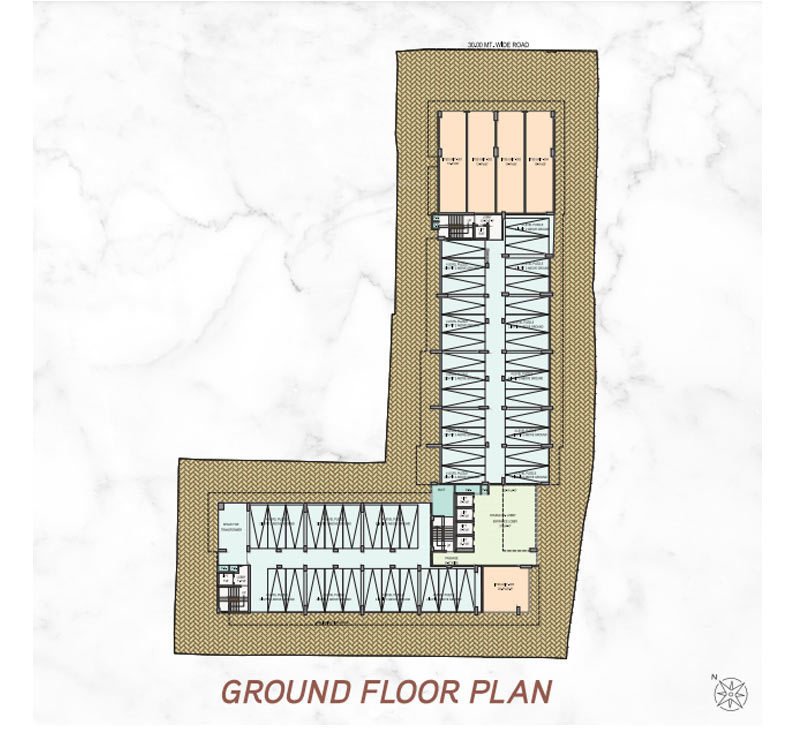  centura square Centura Square Cluster Plan for ground Floor