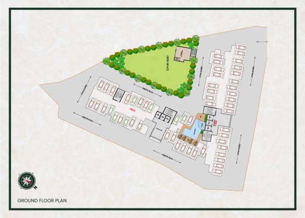  tiara Wing A & B Cluster Plan for ground Floor