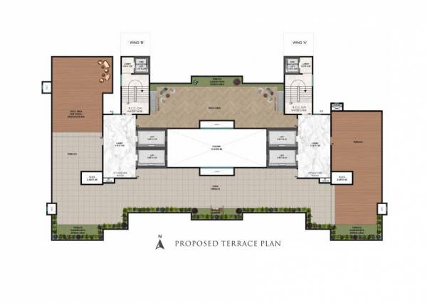  green-origin Wing A Cluster Plan