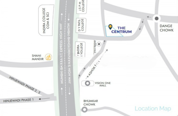  the-centrum Location Plan