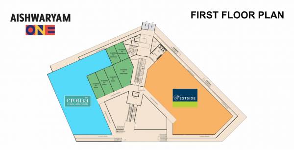  aishwaryam-one Aishwaryam One Cluster Plan for 1st Floor
