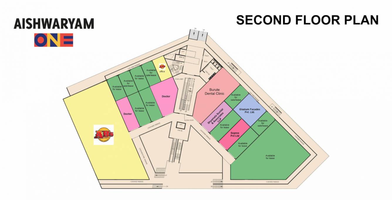  aishwaryam one Aishwaryam One Cluster Plan for 2nd Floor