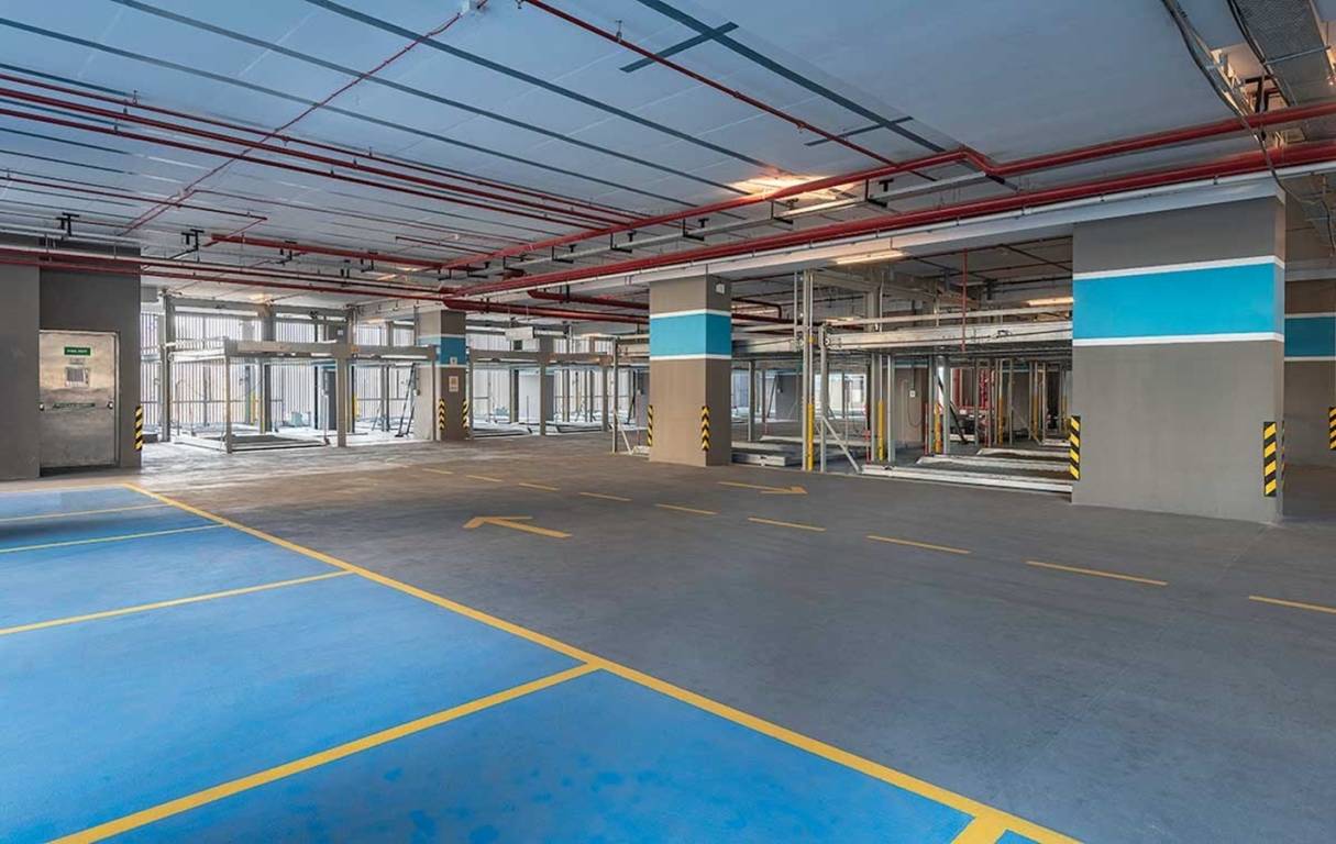  tech center Closed Car Parking