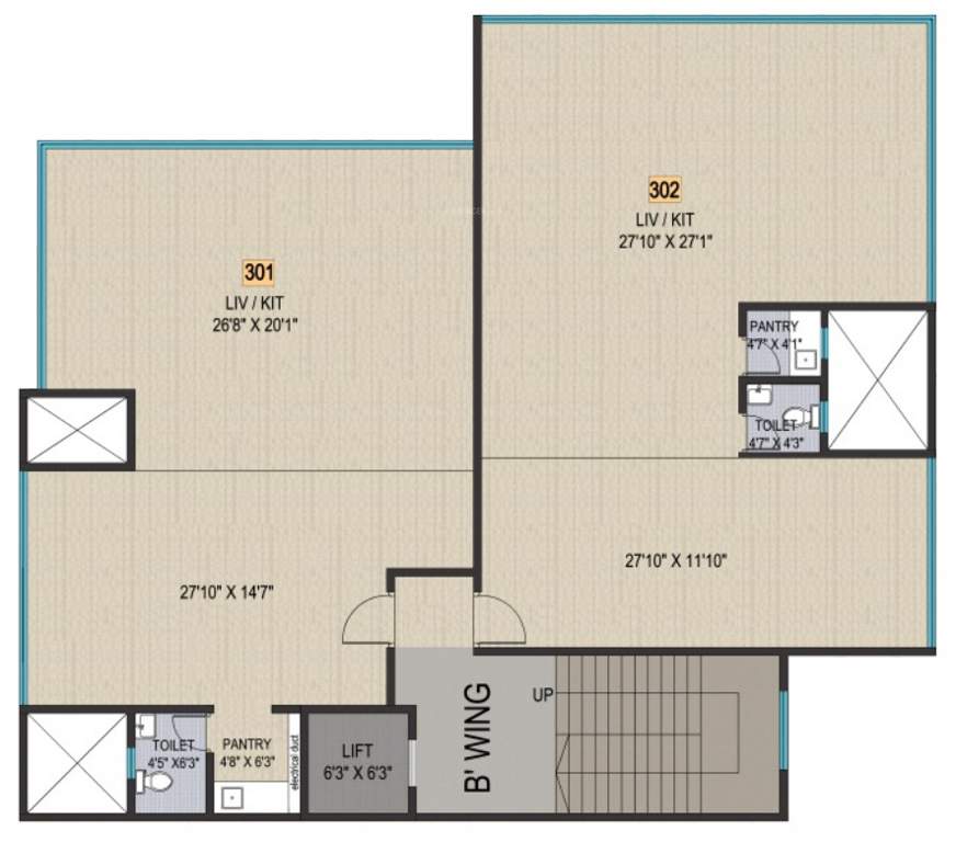  aseem Aseem Cluster Plan For 3rd Floor