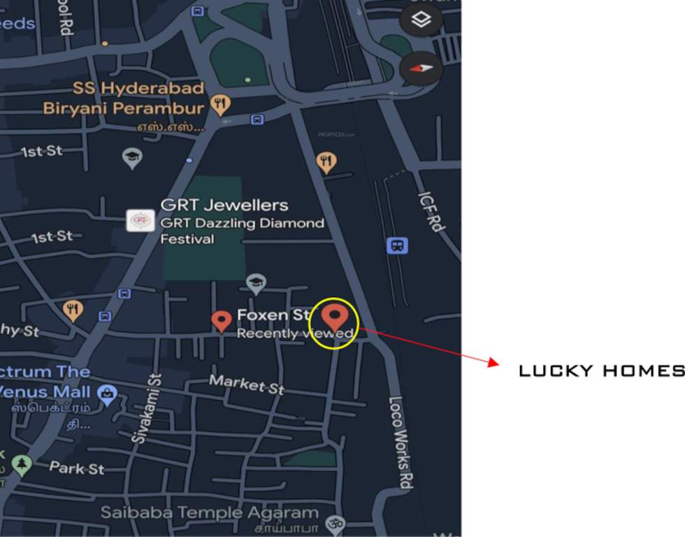  lucky homes Location Plan