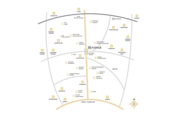  99-avenue Location Plan