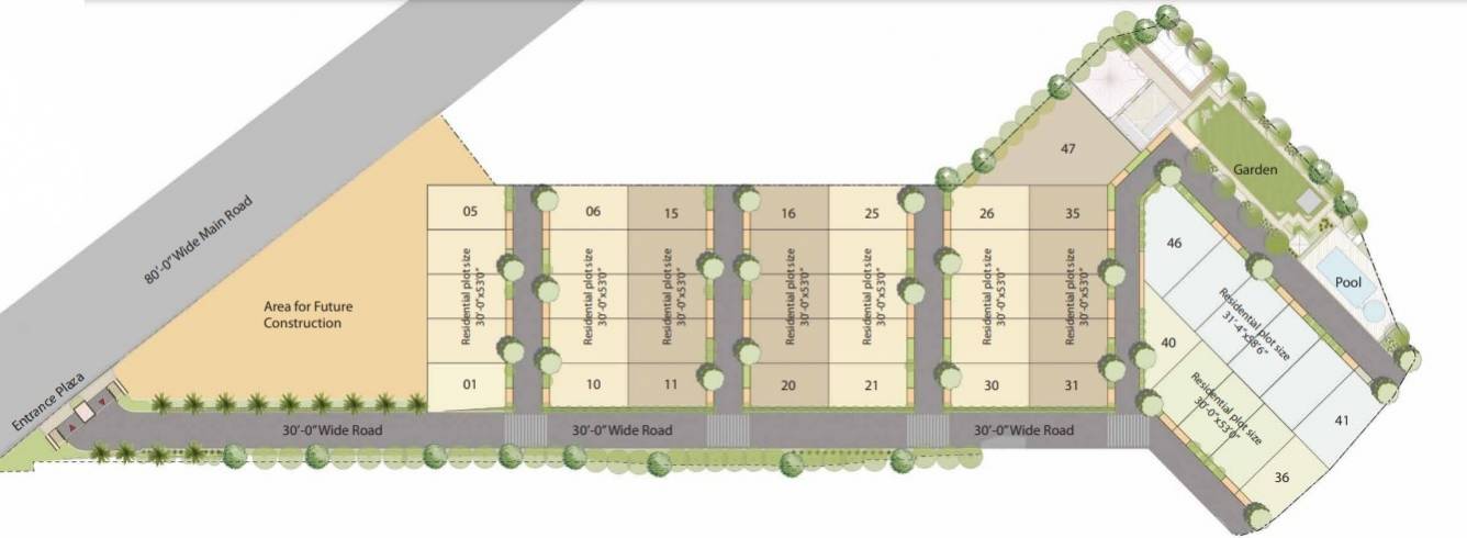  vardhman fairmont Layout Plan