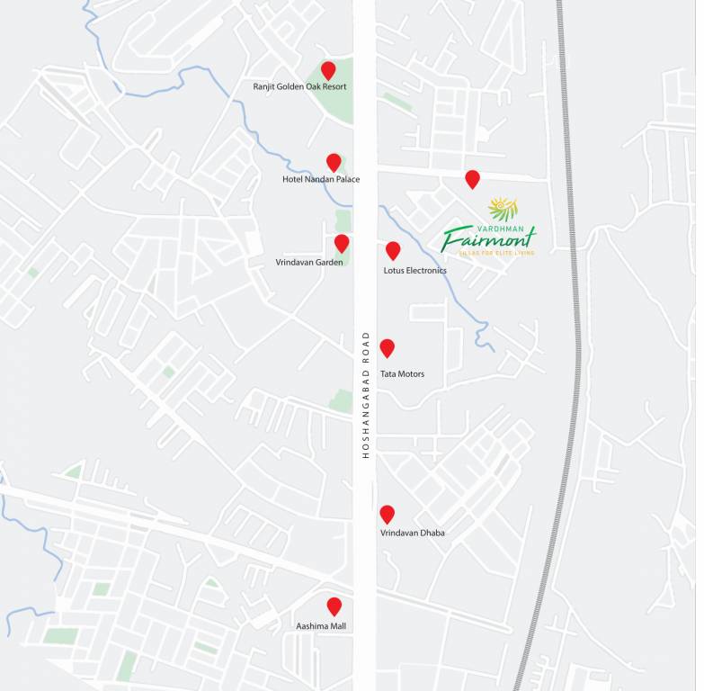  vardhman fairmont Location Plan