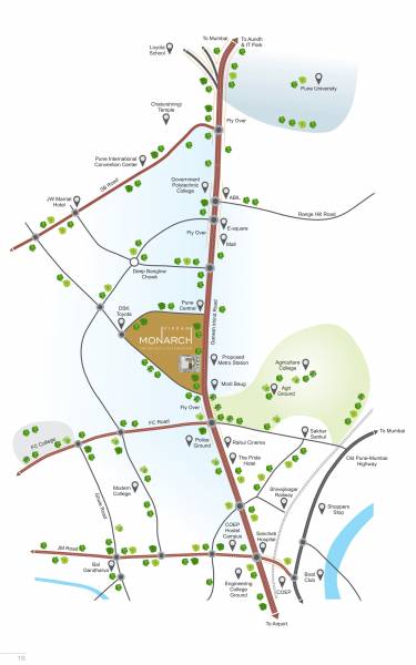  monarch Location Plan