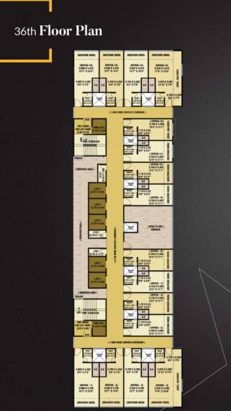  icon Icon Cluster Plan for 36th Floor