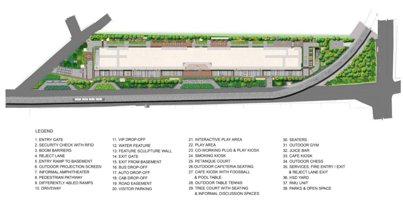  capitol towers Master Plan