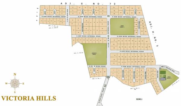  victoria-hills Layout Plan