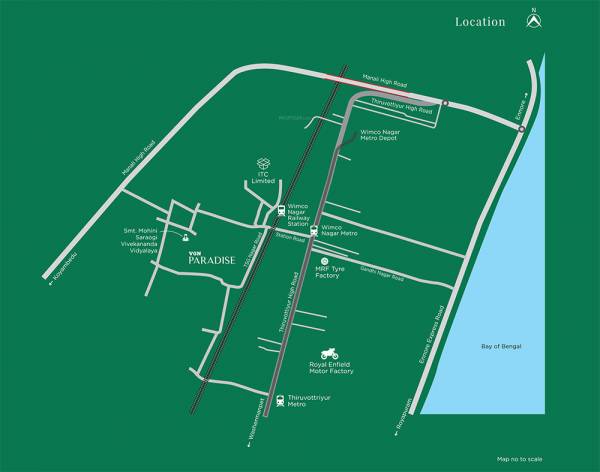  paradise Location Plan