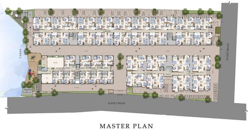 Block A, Block B, Block C Cluster Plan from 1st to 5th Floor united-city Block A, Block B, Block C Cluster Plan from 1st to 5th Floor