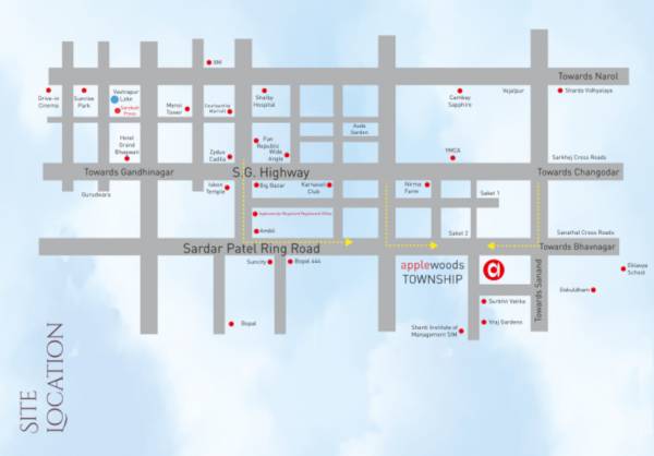  villas Location Plan