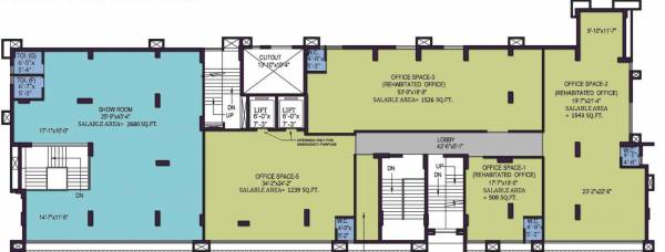  manor-the-signature Cluster Plan For 1st Floor