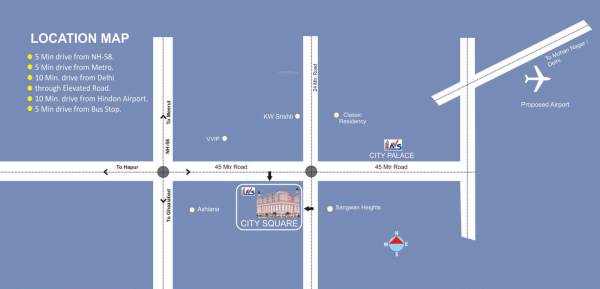  city-square Location Plan