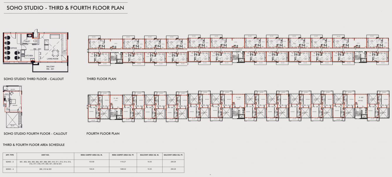  soho Soho Cluster Plan For 3rd And 4th Floor
