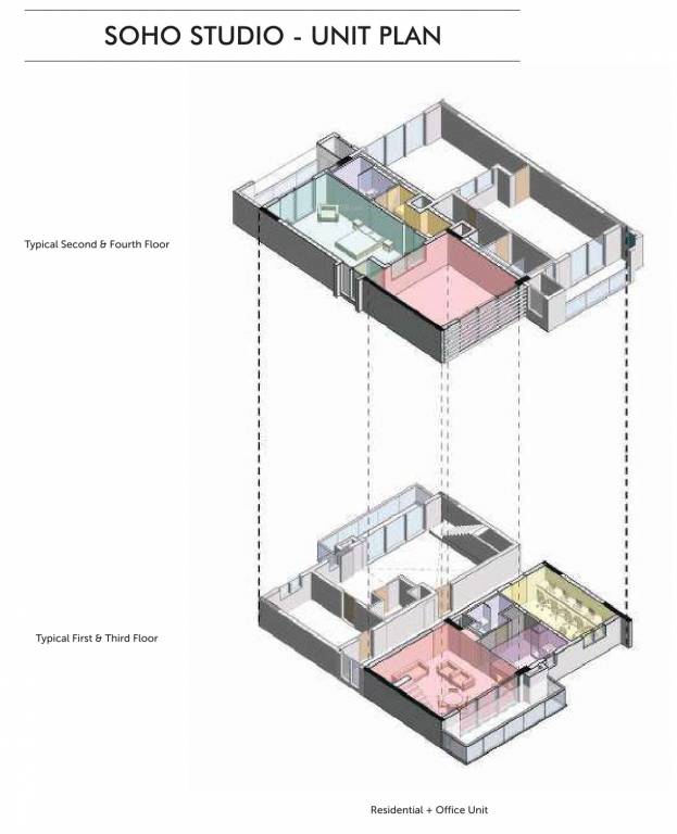  soho Soho Cluster Plan From 1st To 4th Floor