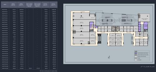  the-plarinum-towers The Plarinum Towers 2nd Floor Cluster Plan