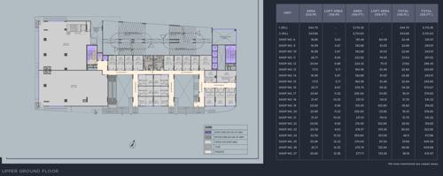  the-plarinum-towers The Plarinum Towers Upper Ground Cluster Plan