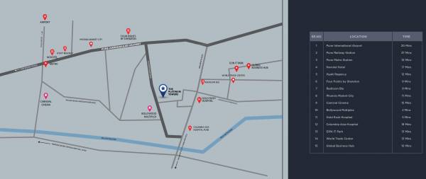  the-plarinum-towers Location Plan