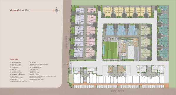  splendora-iii Block A Cluster Plan
