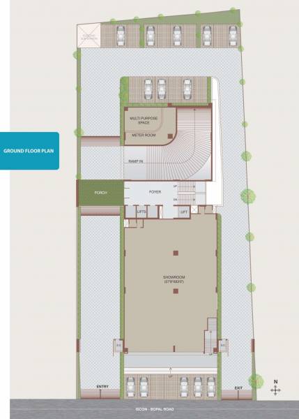  colonnade Colonnade Cluster Plan for ground Floor