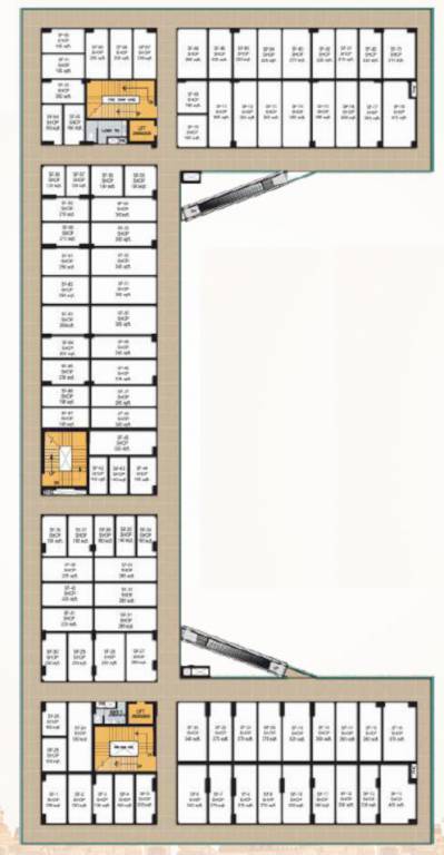  lord krishna mart Lord Krishna Mart Cluster Plan For 2nd Floor