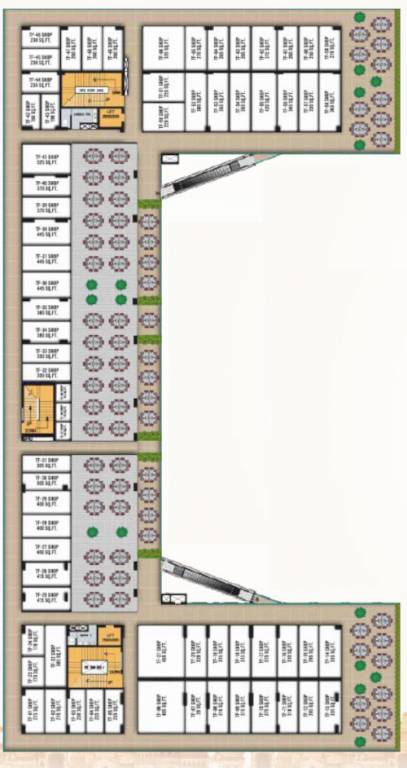  lord krishna mart Lord Krishna Mart Cluster Plan For 3rd Floor