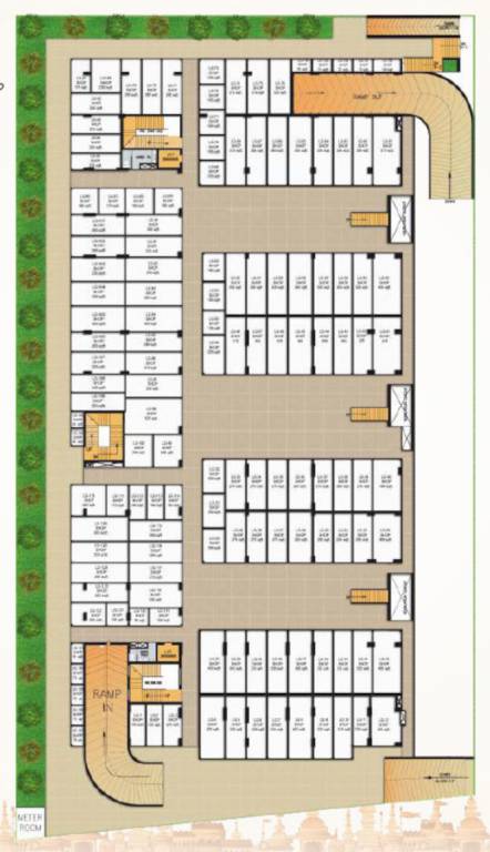  lord krishna mart Lord Krishna Mart Cluster Plan For Lower Ground Floor