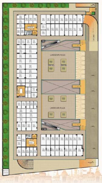  lord-krishna-mart Lord Krishna Mart Cluster Plan For Upper Ground Floor