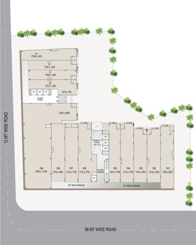  silver-radiance-2 Silver Radiance 2 Cluster Plan for 1st Floor