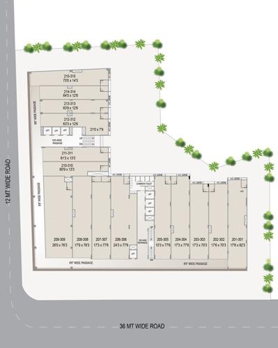  silver-radiance-2 Silver Radiance 2 Cluster Plan from 2nd to 3rd Floor