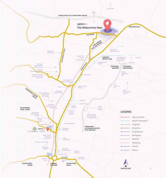  the-midsummer-rain-phase-1 Location Plan