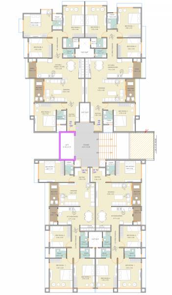  nirvana-arise Nirvana Arise Cluster Plan from 1st to 13th Floor