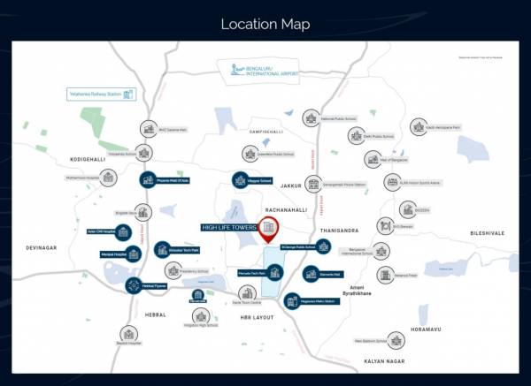 Location Plan high-life-towers Location Plan
