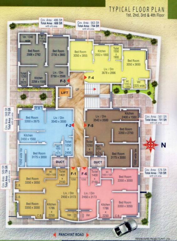  prakriti Tanvir Prakriti Typical Cluster Plan