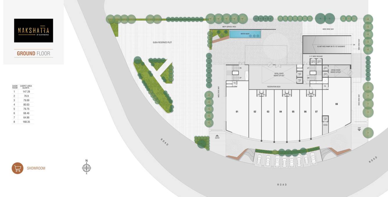  nakshatra Nakshatra Cluster Plan for ground Floor