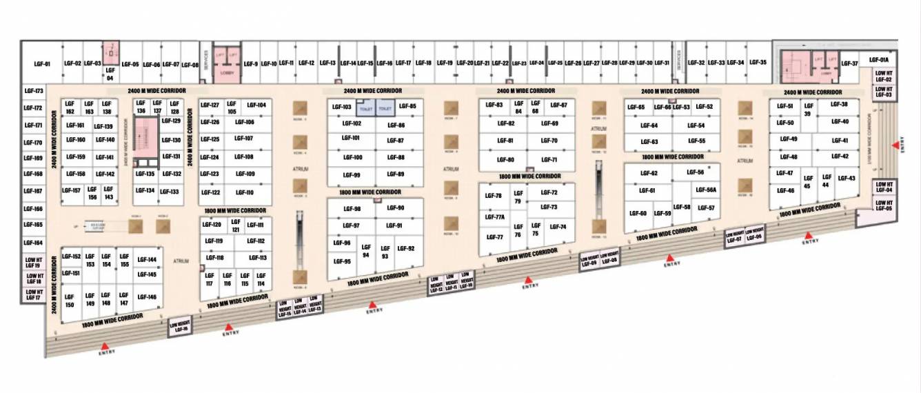  ska arcadia Ska Arcadia Cluster Plan For  Lower Ground Floor