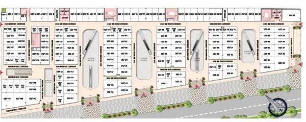 Ska Arcadia Cluster Plan For Upper Ground Floor ska-arcadia Ska Arcadia Cluster Plan For Upper Ground Floor