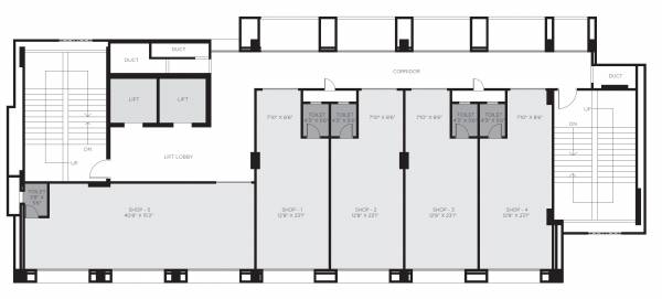  chesterton Chesterton Cluster Plan For 1st Floor